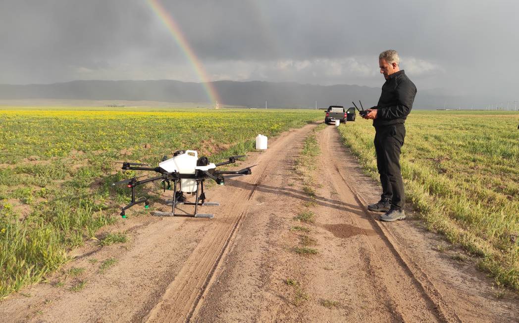 پهپاد سمپاش، محلول‌پاش و بذرپاش کشاورزی